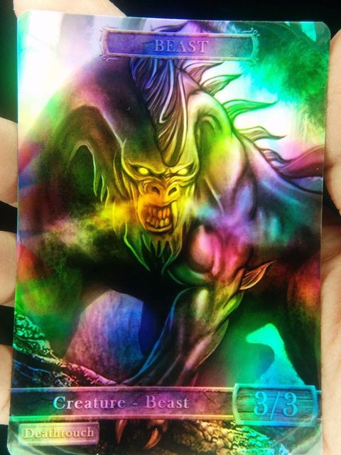 Foil Beast Deathtouch #02